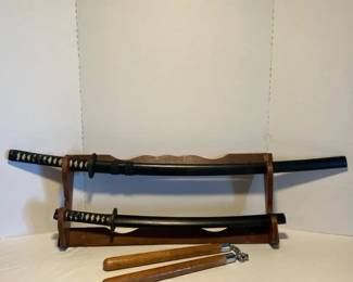 Decorative Swords Nunchucks