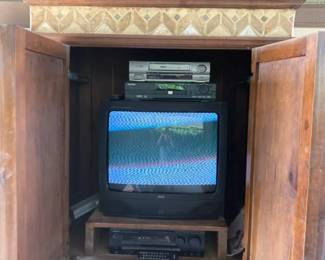 Entertainment Electronics That Have Been Used on Back Covered Porch