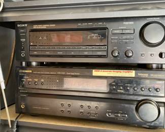 Sony Surround Sound Tuner, Pioneer Receiver