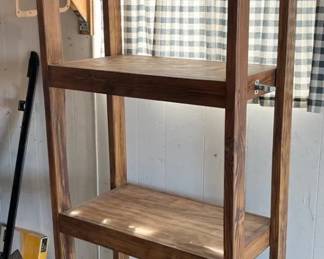 Wooden Shelving Unit