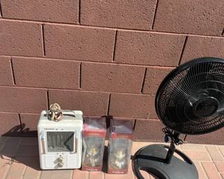 Fan, Portable Heater, Gas Lamps