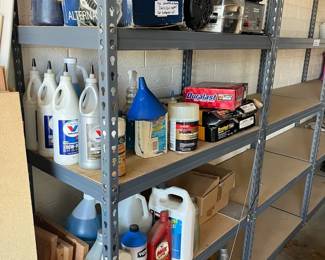 Steel Shelving Unit Lot Four