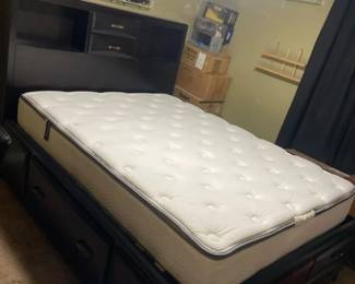 Storage Bed BeautyRest Mattress