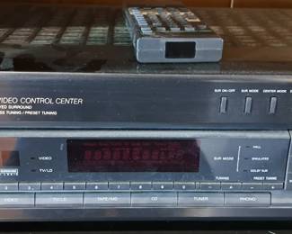 SONY AUDIO VIDEO CONTROL CENTER