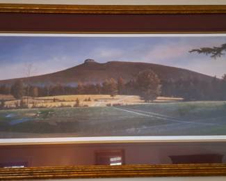 PILOT MOUNTAIN FRAMED ART