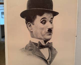 Ink Charlie Chaplin by Bates