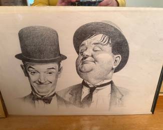Ink & Pen Laurel & Hardy by Bates