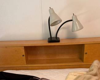 Matching MCM Blonde Headboard 