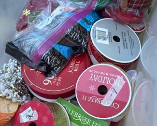 Ribbon and wrapping 