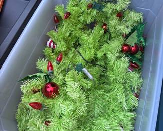 Grinch garland