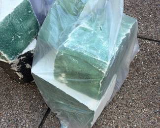 Styrofoam blocks 