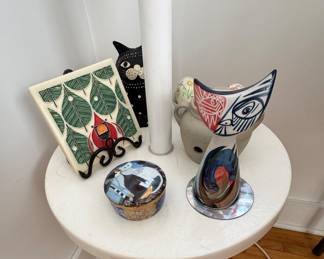 Feline decor Laurel Burch and more
