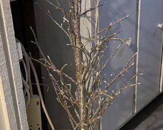 Lite up Willow Christmas Trees
