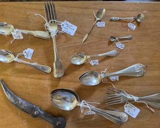 Sterling Silver flatware pieces