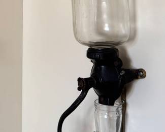 Antique Arcade Coffee Grinder