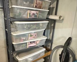 Totes filled with decorations, and more…