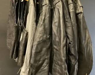 Mens Vintage Leather, Harley Davidson and More