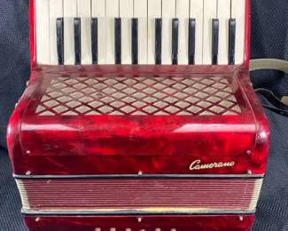 Camerano Red Student Piano Accordion