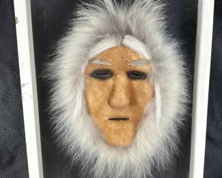 Vintage Alaska Native Skin Mask