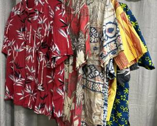 Lot of Mens Vintage Camp Shirts
