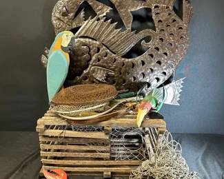 Vintage Lobster Trap and More