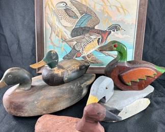 Vintage Wood Ducks and More