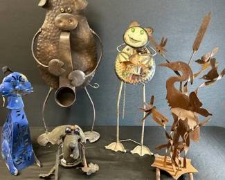 Outdoor Metal Yard Art