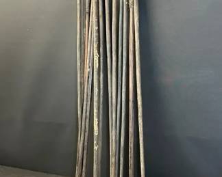 Your Own Armory Random Weaponry Lot Carved Wooden Spears Bow Wooden Mace Prop Axe