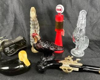 Vintage Avon Perfume and after Shave Decanters