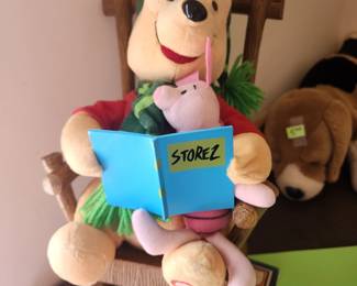 Winnie The Pooh musical rocking chair