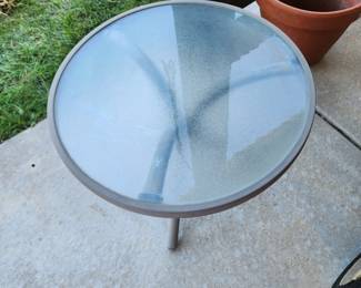 Small patio table