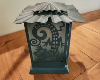 Cast iron lantern