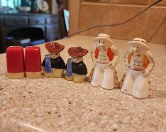 Vintage salt and pepper