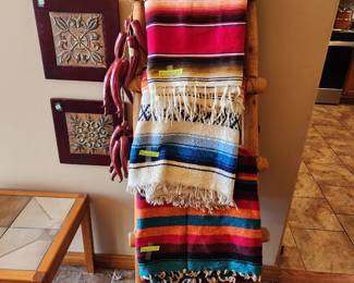 Ladder quilt holder