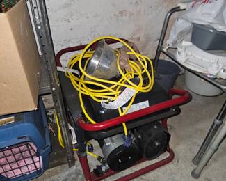 located in basement