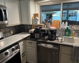 Nespresso and Keurig coffee makers