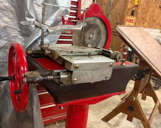 Antique deli slicer refinished. Will be perfect for your man cave!! $2000.00 - OBO!!