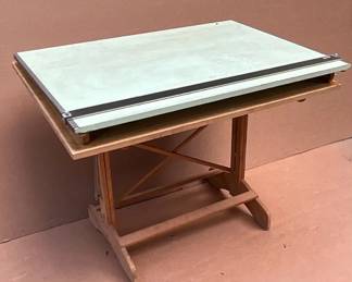 Mayline Drafting Table