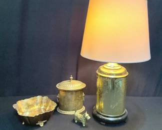 Brassy