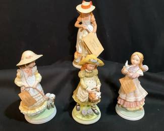 Holly Hobbie Porcelain Figurines