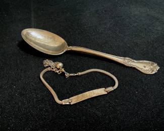 Sterling Spoon Bracelet