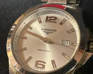 Mens Longines Conquest Watch