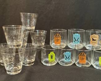 Civil War Colonial Tavern Glasses