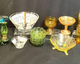 Vintage Colored Glass