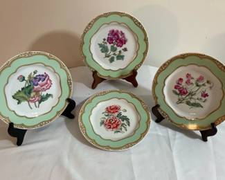 Flower Dessert Plate Set