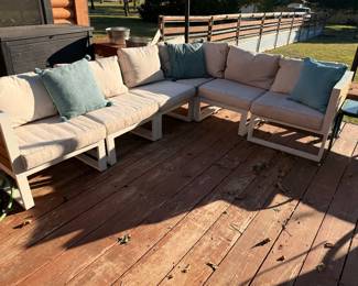 Outdoor sectional from Modani