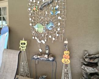Fish net and decor!