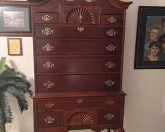 Bassett High Boy Dresser 