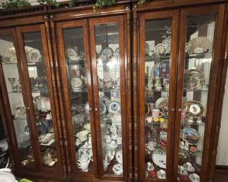 China cabinet FULL of treasures!