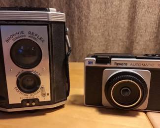 Kodak Brownie Reflex  Revere Automatic 1024 Cameras